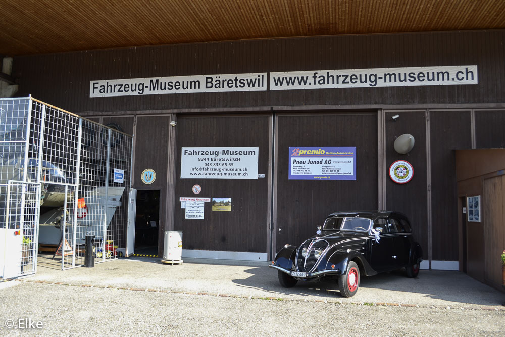Sommertreffen 2015 und Besuch des Fahrzeugmuseums Junod in Bäretswil (Bild Lechner)